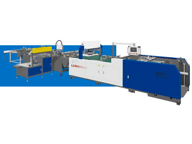 LC-800/1200异形盒机械手贴窗机